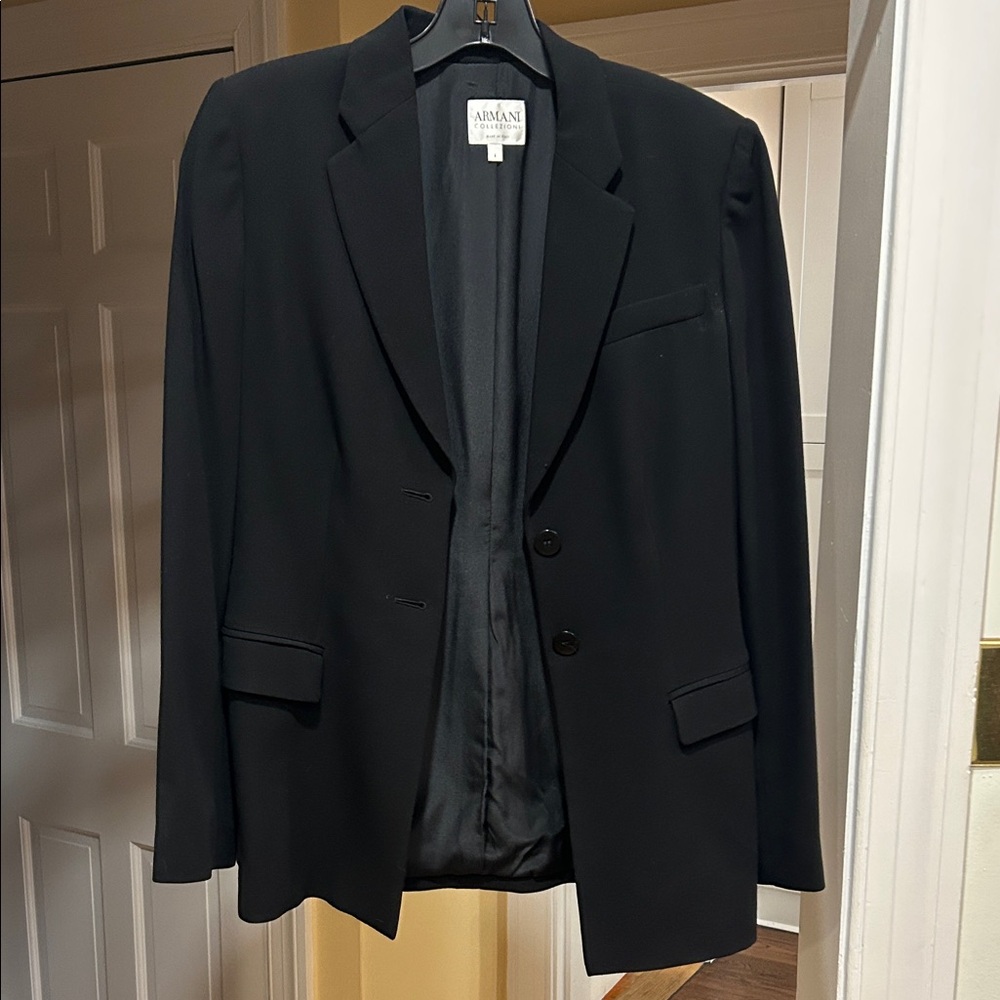 Armani Collezioni Women's Black Blazer